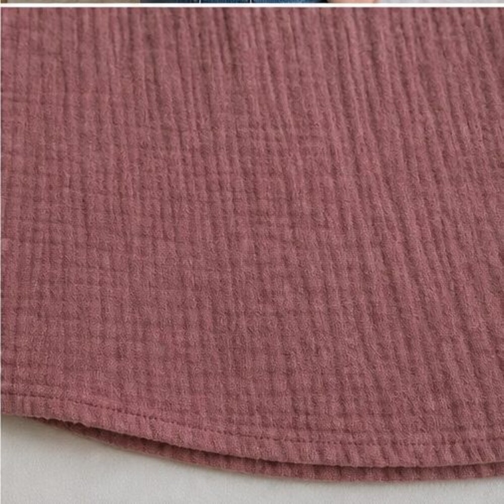 Rust Lace Trim Top - Picture 6 of 6